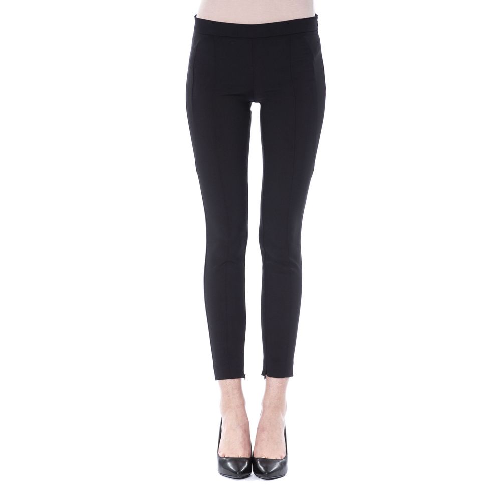 BYBLOS Black Polyester Women Skinny Pant $577.00 BYBLOS Luzworld