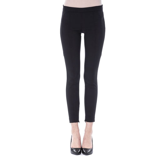 BYBLOS Black Polyester Women Skinny Pant $577.00 BYBLOS Luzworld