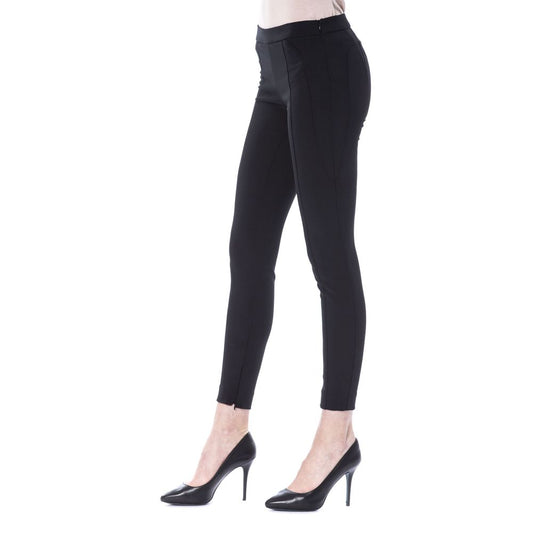 BYBLOS Black Polyester Women Skinny Pant $577.00 BYBLOS Luzworld