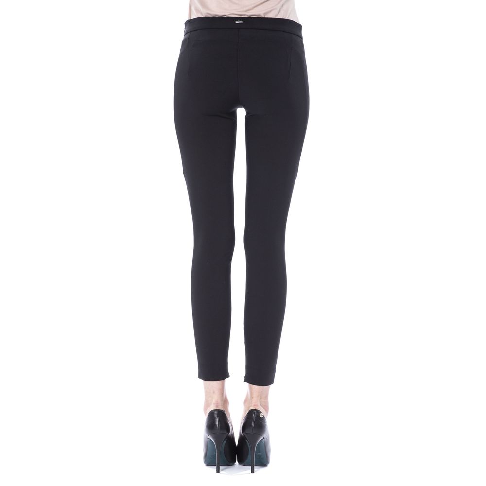BYBLOS Black Polyester Women Skinny Pant $577.00 BYBLOS Luzworld