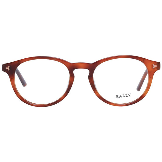 Bally Brown Unisex Glasses Frame $461.00 Bally Luzworld