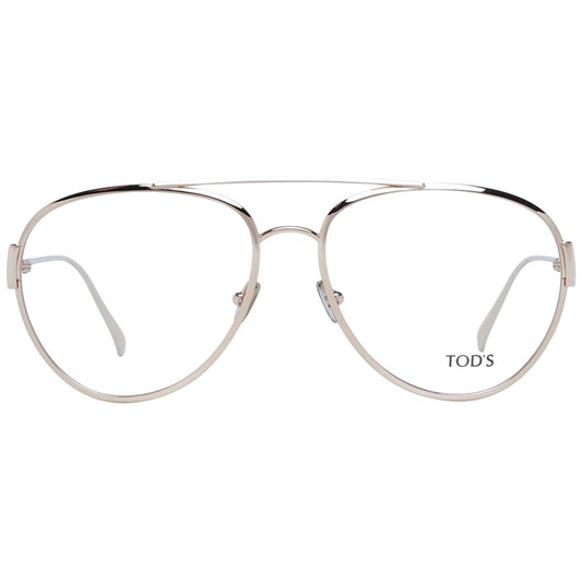 Tod's Gold Women Glasses Frame $597.00 Tod's Luzworld