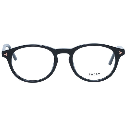Bally Black Unisex Glasses Frame $461.00 Bally Luzworld