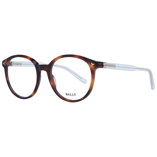 Bally Brown Women Glasses Frame $516.00 Bally Luzworld