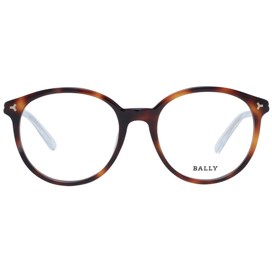 Bally Brown Women Glasses Frame $516.00 Bally Luzworld
