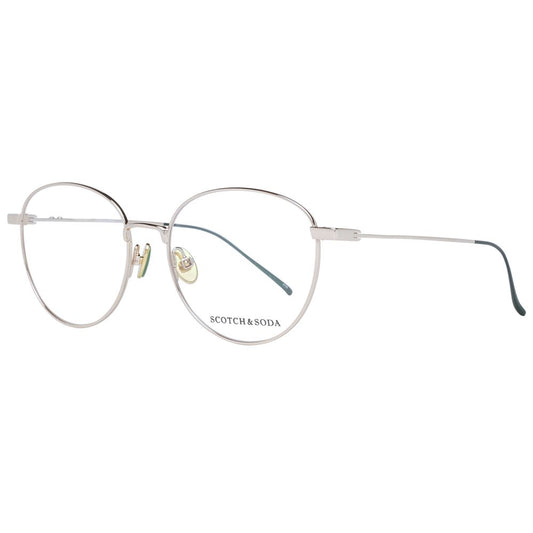 Scotch & Soda Gold Women Glasses Frame $455.00 Scotch & Soda Luzworld