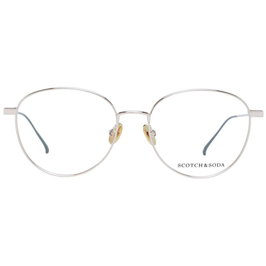 Scotch & Soda Gold Women Glasses Frame $455.00 Scotch & Soda Luzworld
