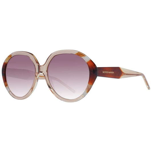 Scotch & Soda Brown Women Sunglass $512.00 Scotch & Soda Luzworld