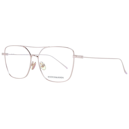 Scotch & Soda Gold Women Glasses Frame $496.00 Scotch & Soda Luzworld
