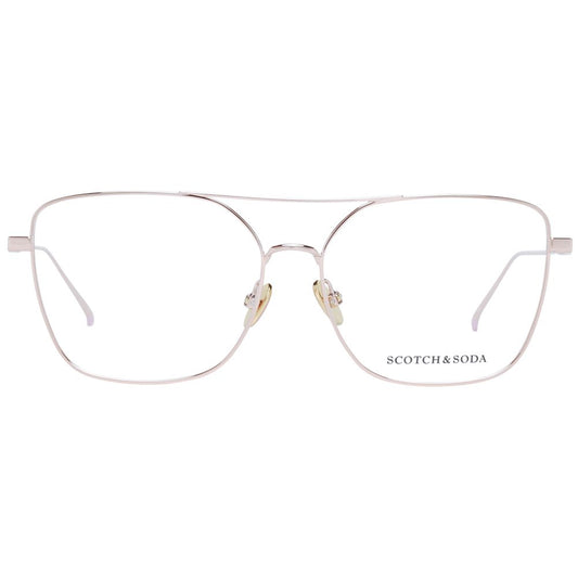 Scotch & Soda Gold Women Glasses Frame $496.00 Scotch & Soda Luzworld