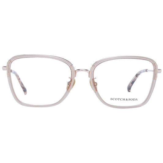 Scotch & Soda Transparent Women Glasses Frame $541.00 Scotch & Soda Luzworld