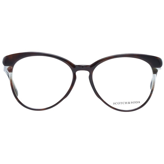 Scotch & Soda Brown Women Glasses Frame $541.00 Scotch & Soda Luzworld