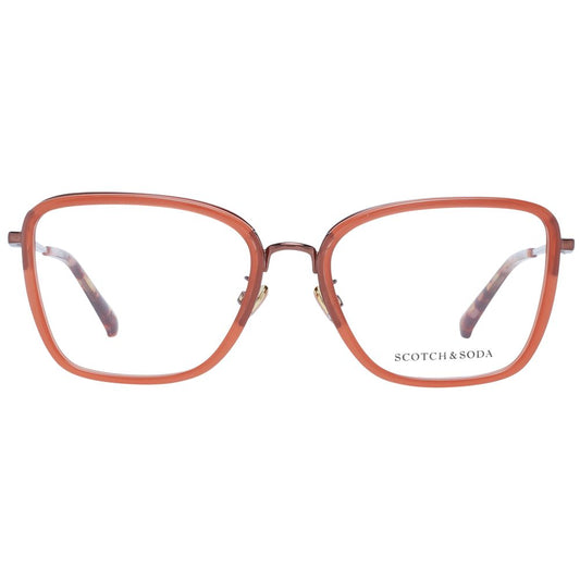 Scotch & Soda Red Women Glasses Frame $541.00 Scotch & Soda Luzworld