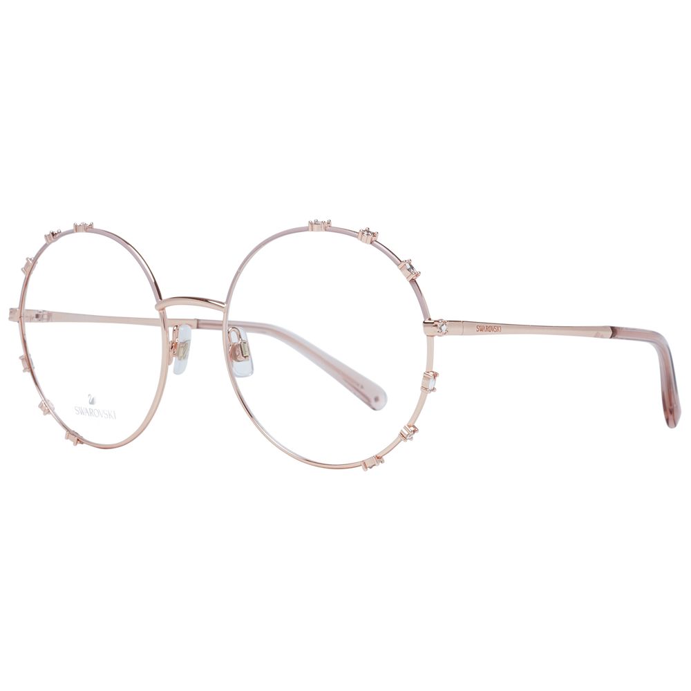 Swarovski Pink Women Glasses Frame $525.00 Swarovski Luzworld
