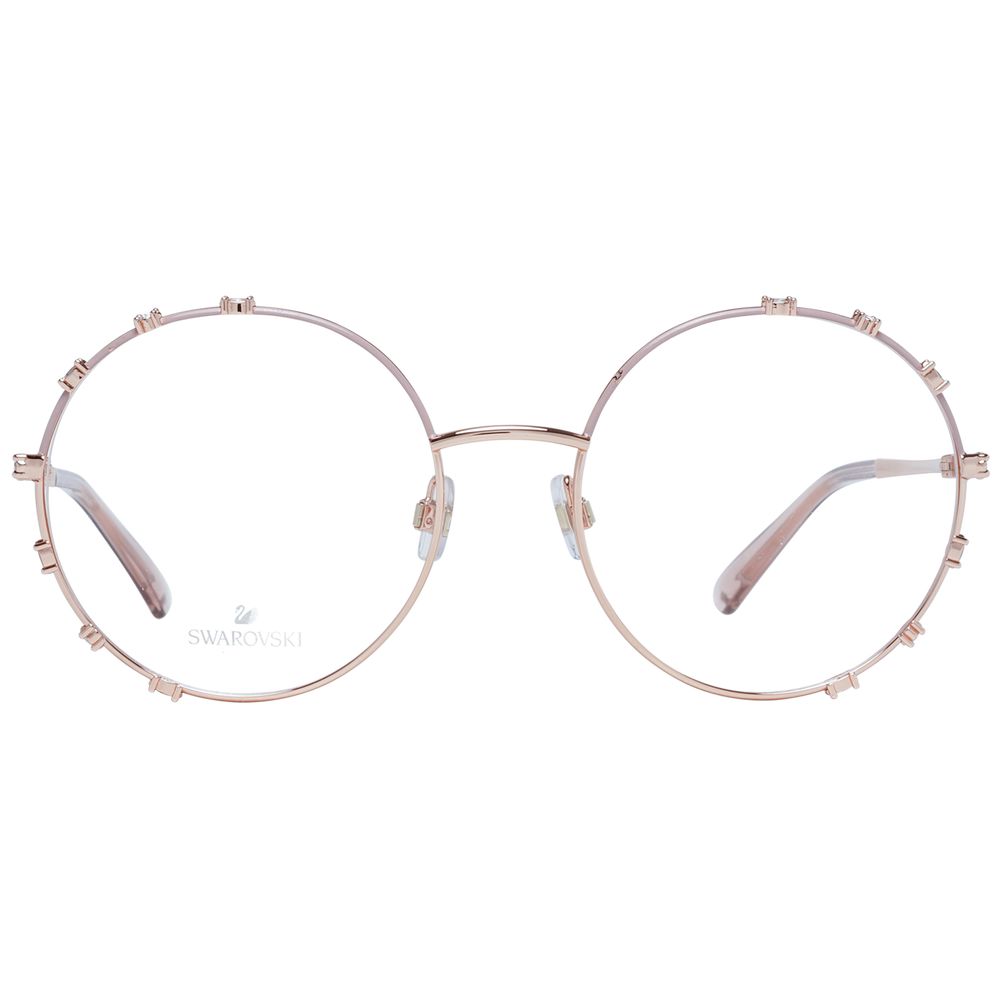 Swarovski Pink Women Glasses Frame $525.00 Swarovski Luzworld