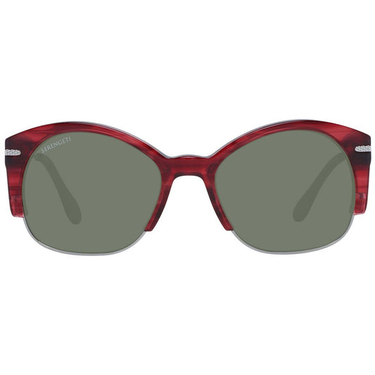 Serengeti Red Unisex Sunglass $902.00 Serengeti Luzworld