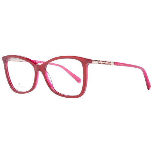 Swarovski Red Women Glasses Frame $490.00 Swarovski Luzworld