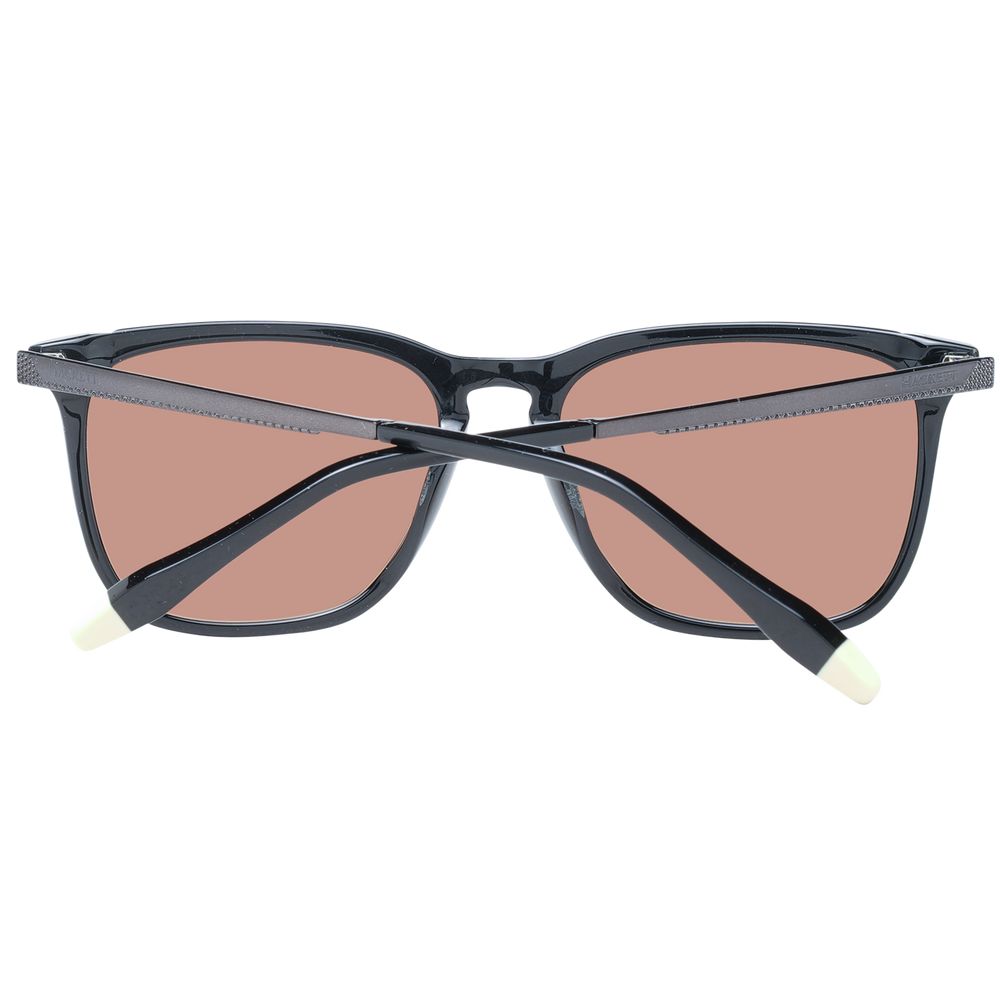Hackett Black Men Sunglass $447.00 Hackett Luzworld