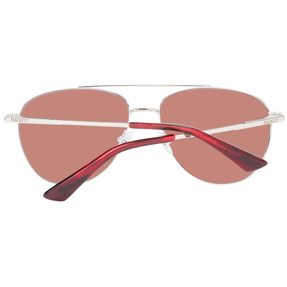 Hackett Gold Men Sunglass $474.00 Hackett Luzworld