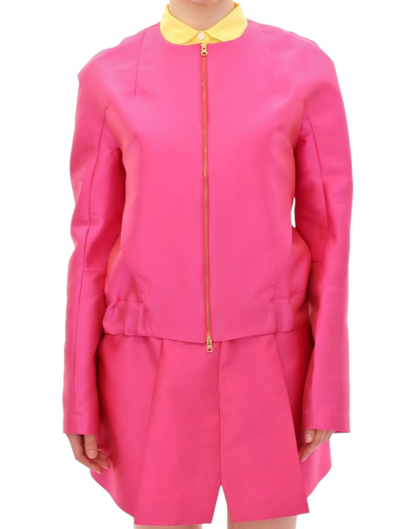 CO|TE Pink silk blend jacket $1564.00 CO|TE Luzworld