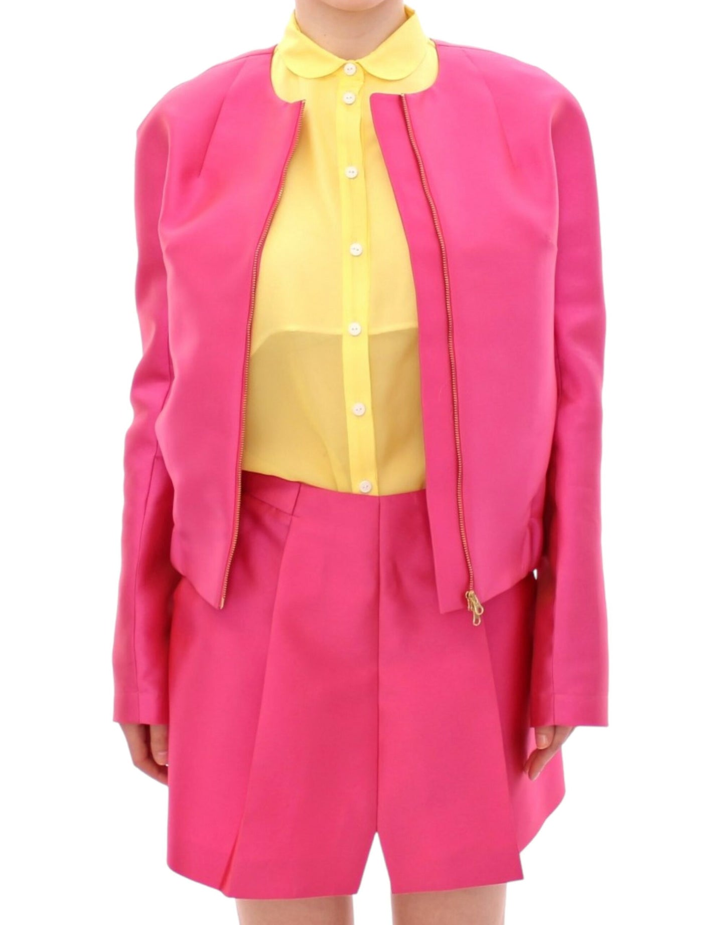 CO|TE Pink silk blend jacket $1564.00 CO|TE Luzworld
