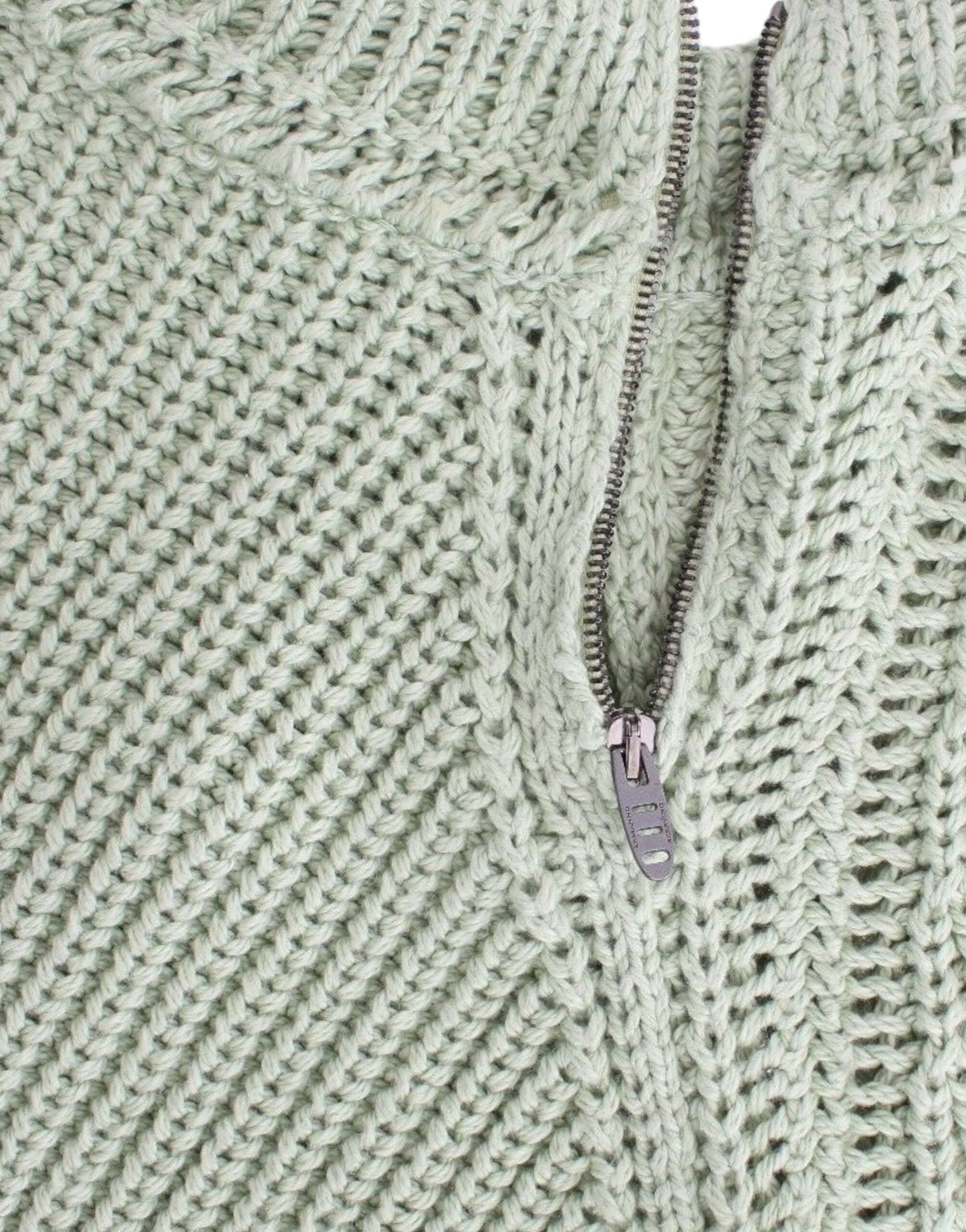Ermanno Scervino Green Cropped Knit Sweater Knitted Jumper $729.00 Ermanno Scervino Luzworld