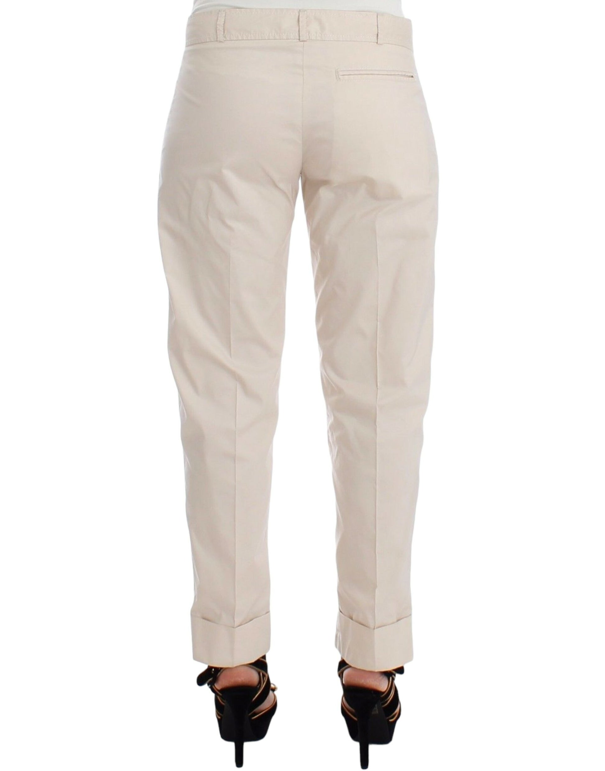 Ermanno Scervino Beige Chinos Casual Dress Pants Khakis $250.00 Ermanno Scervino Luzworld