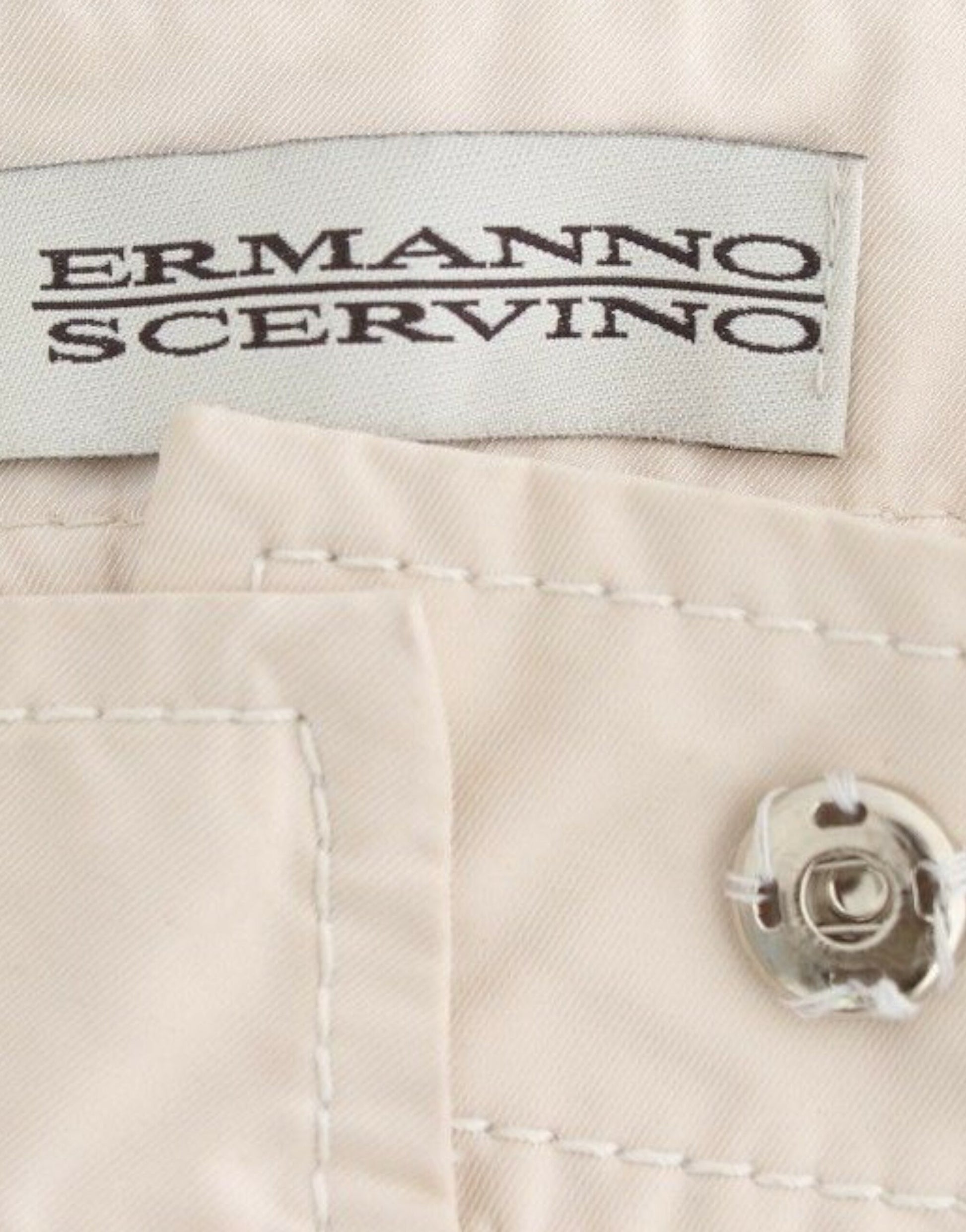 Ermanno Scervino Beige Chinos Casual Dress Pants Khakis $250.00 Ermanno Scervino Luzworld