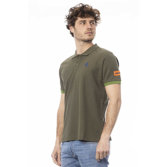 Invicta Green Cotton Men Polo Shirt $153.00 Invicta Luzworld