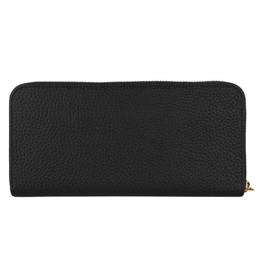Baldinini Trend Elegant Leather Zip Wallet - Timeless Accessory $261.00 Baldinini Trend Luzworld