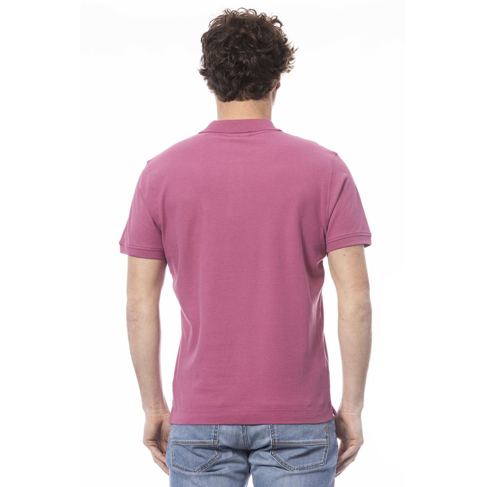 Invicta Purple Cotton Men Polo Shirt $150.00 Invicta Luzworld