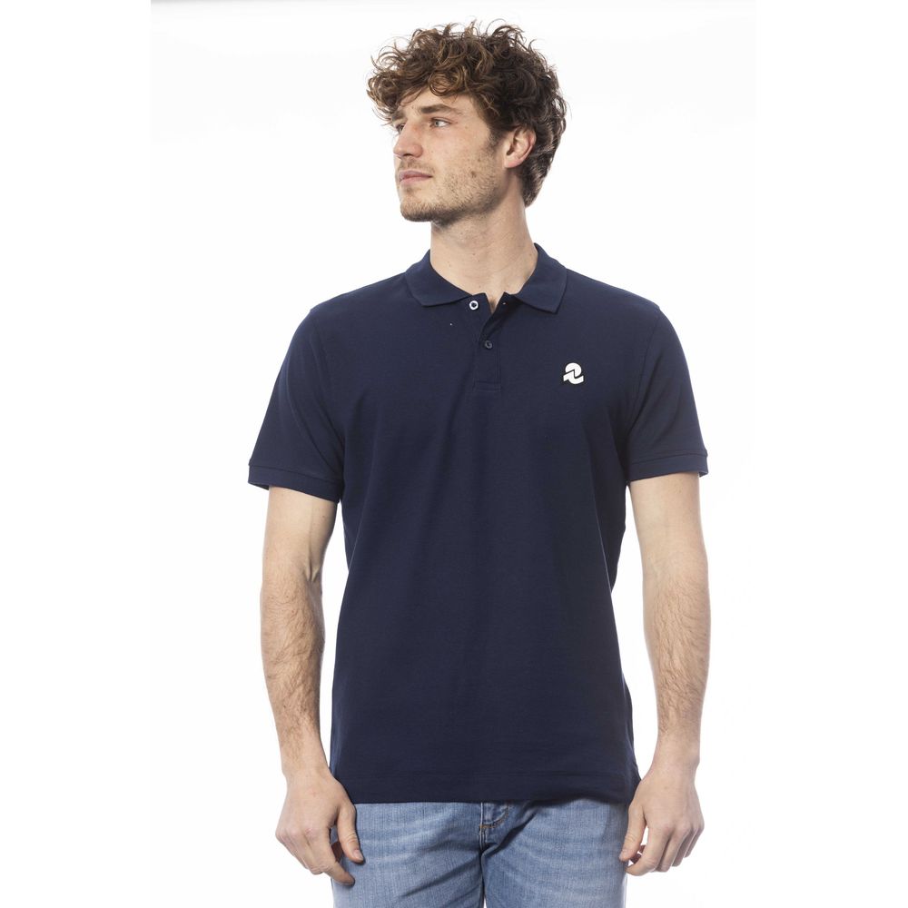 Invicta Blue Cotton Men's Polo Shirt $150.00 Invicta Luzworld