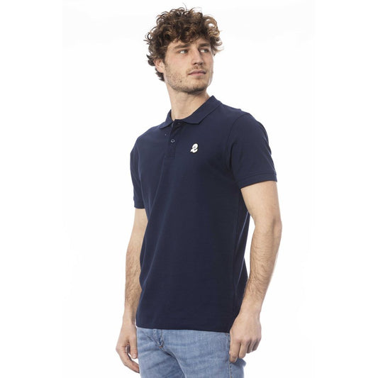 Invicta Blue Cotton Men's Polo Shirt $150.00 Invicta Luzworld