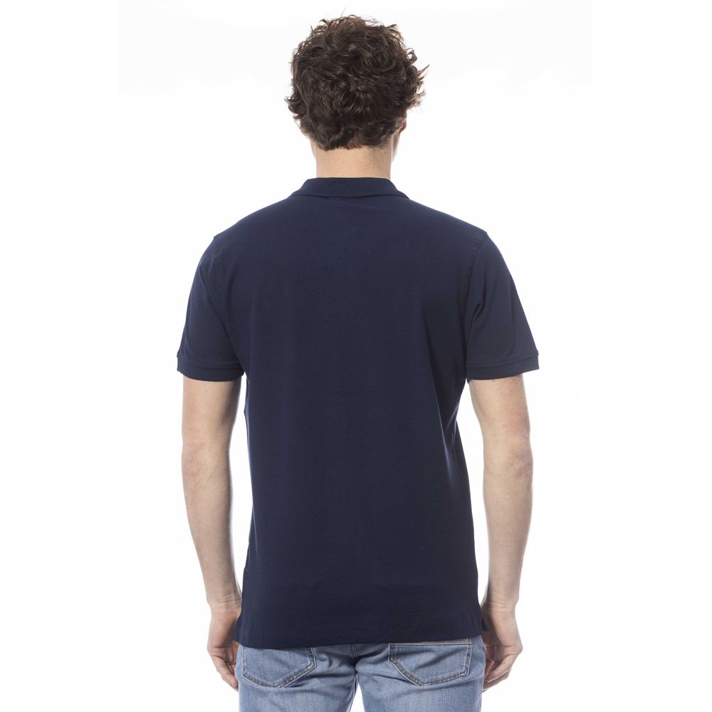 Invicta Blue Cotton Men's Polo Shirt $150.00 Invicta Luzworld