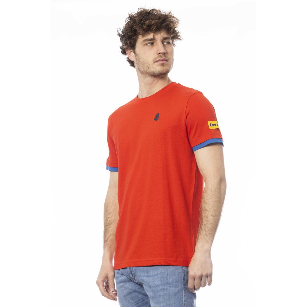 Invicta Red Cotton Men T-Shirt $147.00 Invicta Luzworld