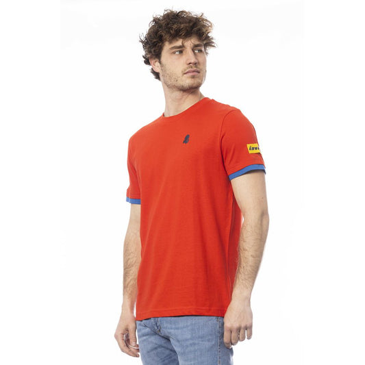 Invicta Red Cotton Men T-Shirt $147.00 Invicta Luzworld