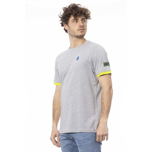 Invicta Gray Cotton Men T-Shirt $147.00 Invicta Luzworld