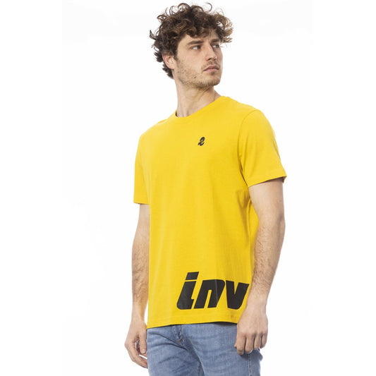 Invicta Yellow Cotton Men T-Shirt $143.00 Invicta Luzworld