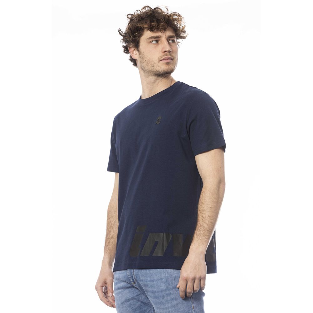 Invicta Blue Cotton Men T-Shirt $143.00 Invicta Luzworld