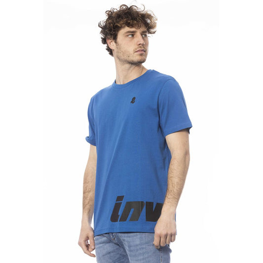 Invicta Blue Cotton Men T-Shirt $143.00 Invicta Luzworld