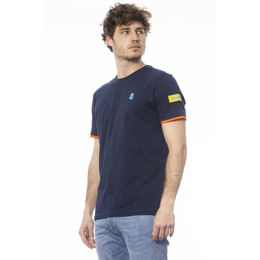 Invicta Blue Cotton Men T-Shirt $147.00 Invicta Luzworld