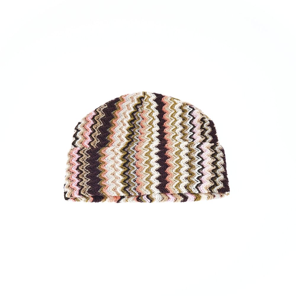 Missoni Multicolor Wool Women Hat $210.00 Missoni Luzworld