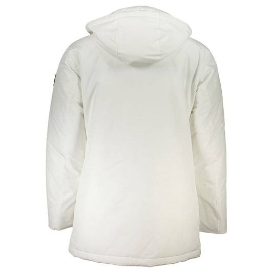 Hugo Boss White Polyamide Men Jacket $995.00 Hugo Boss Luzworld