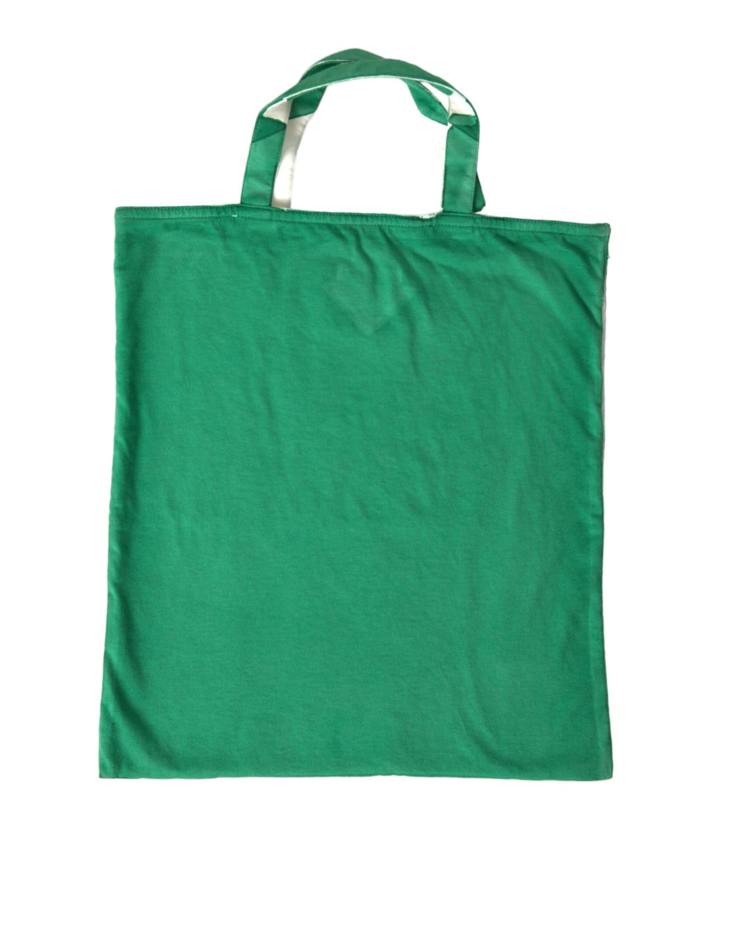 Prada Green Jersey Fabric Logo Shoulder Shopping Tote Shopping Bag $1937.00 Prada Luzworld