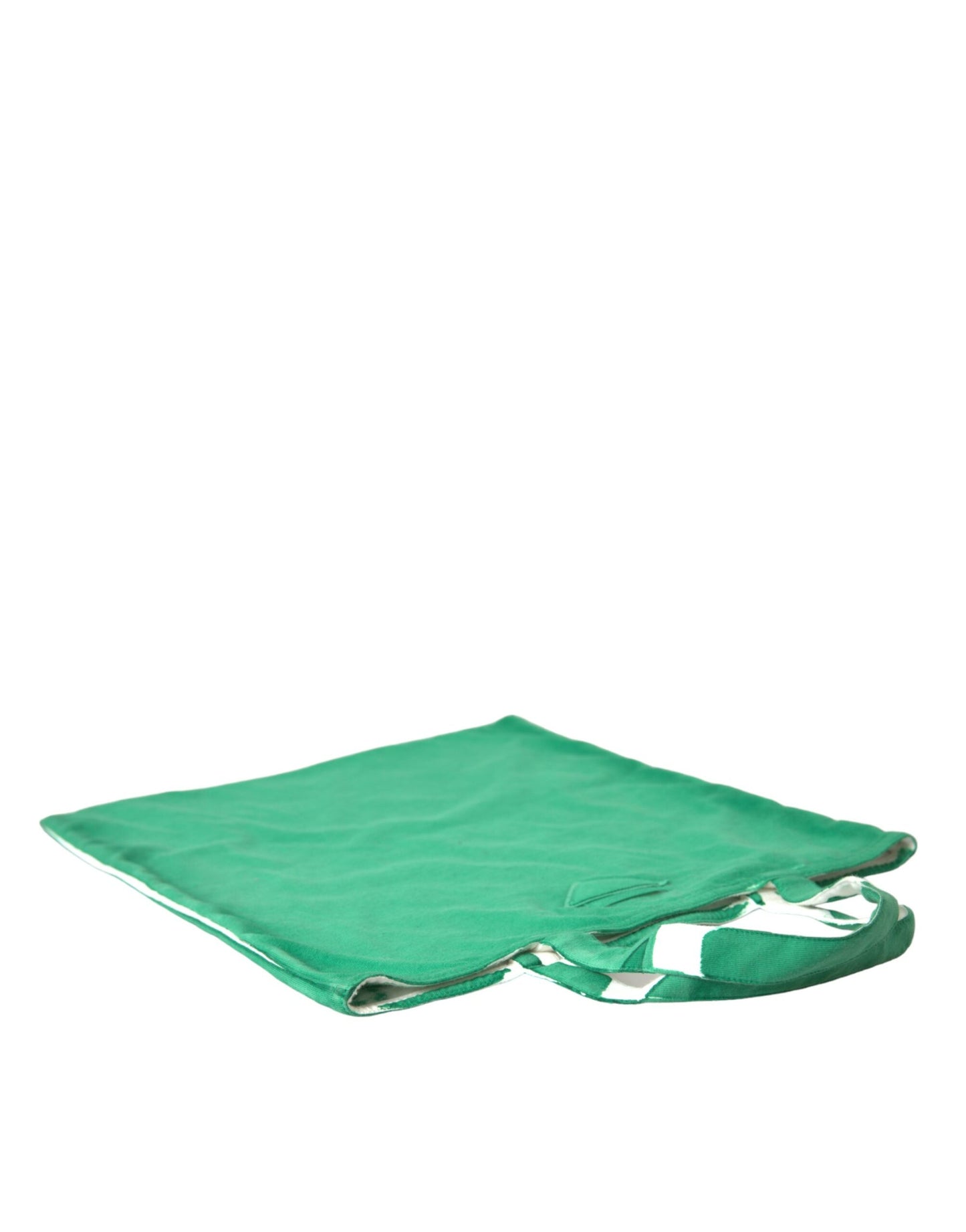 Prada Green Jersey Fabric Logo Shoulder Shopping Tote Shopping Bag $1937.00 Prada Luzworld