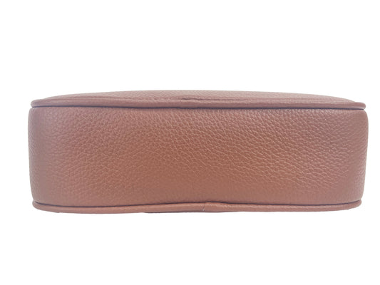 Burberry Small Leather Tan Camera Crossbody TB Logo Bag $1843.00 Burberry Luzworld