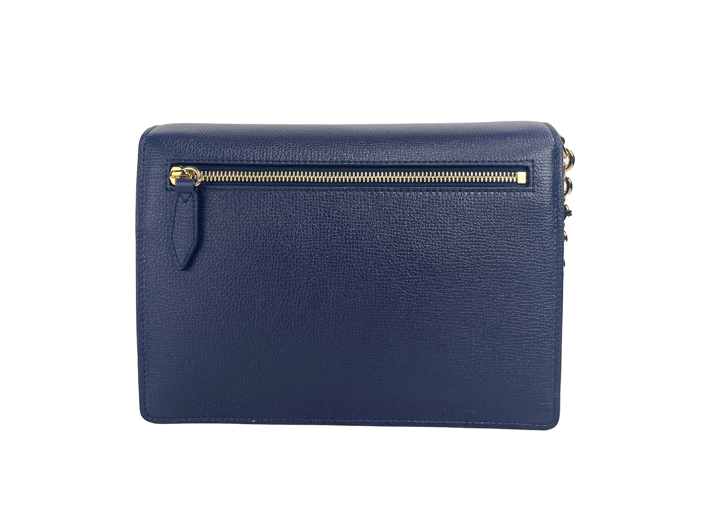 Burberry Macken Small Regency Blue House Check Leather Crossbody Bag $2335.00 Burberry Luzworld