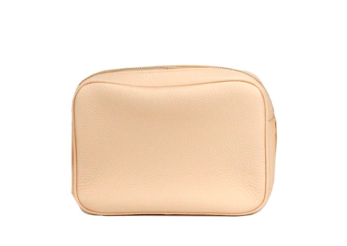 Burberry Small Branded Peach Pink Grainy Leather Camera Crossbody Bag $2242.00 Burberry Luzworld
