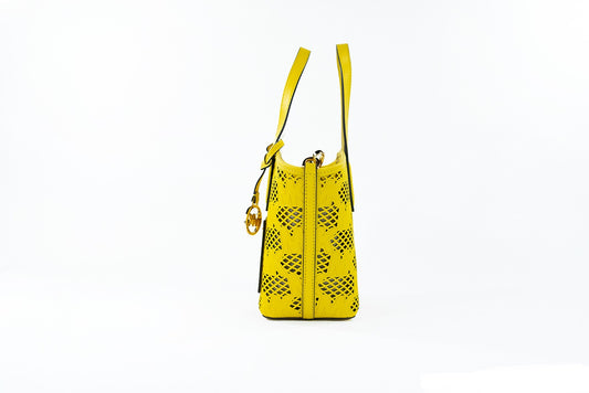 Michael Kors Kimber Small Daffodil Leather 2-in-1 Zip Tote Messenger Bag Purse $872.00 Michael Kors Luzworld