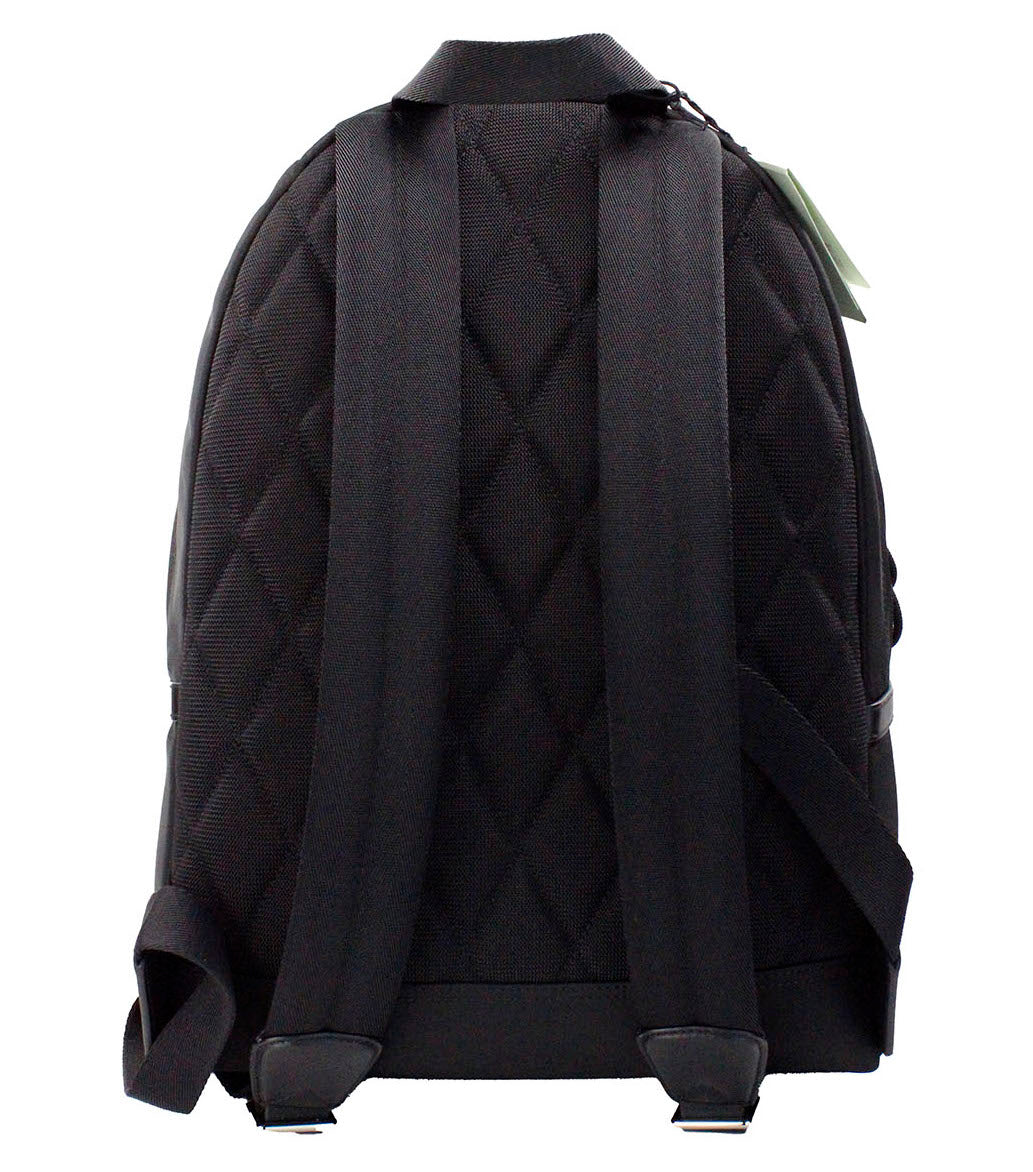 Burberry Abbeydale Branded Stamp Black Nylon Backpack Shoulder Bookbag $2216.00 Burberry Luzworld